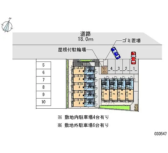 ★手数料０円★さいたま市見沼区春岡３丁目　月極駐車場（LP）